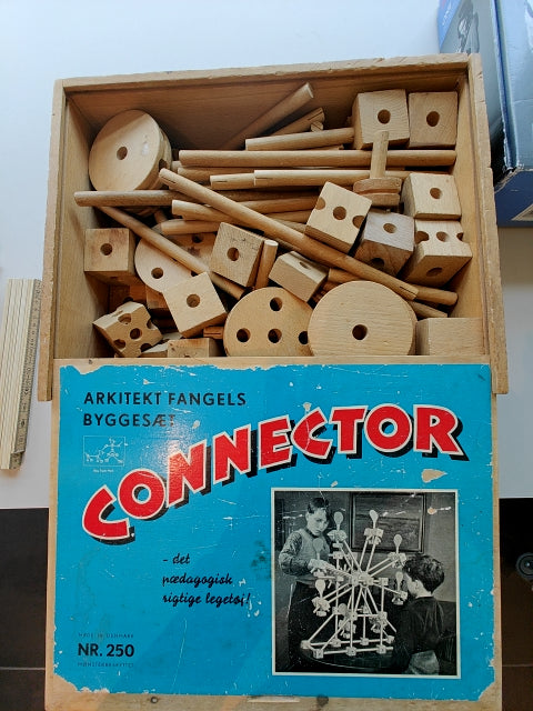 Arkitekt fangels byggesæt fra 1950'erne